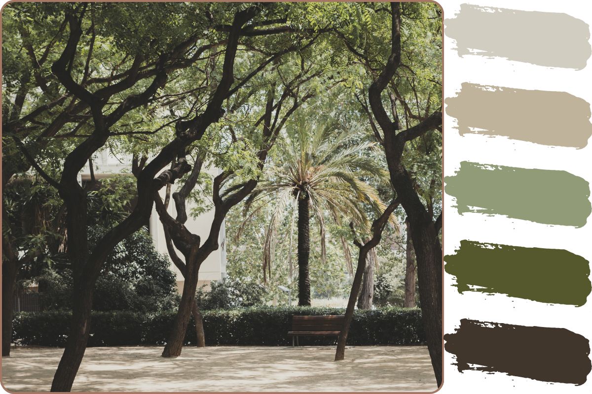 Ciepłe kolory ziemi nie przestymulowują dziecka, działają kojąco i wyciszają.